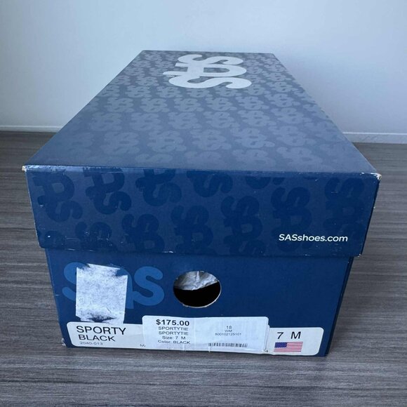 SAS Sporty Women's Lace Up Tennis Shoes Size 7 M $175 in Black - Picture 10 of 10